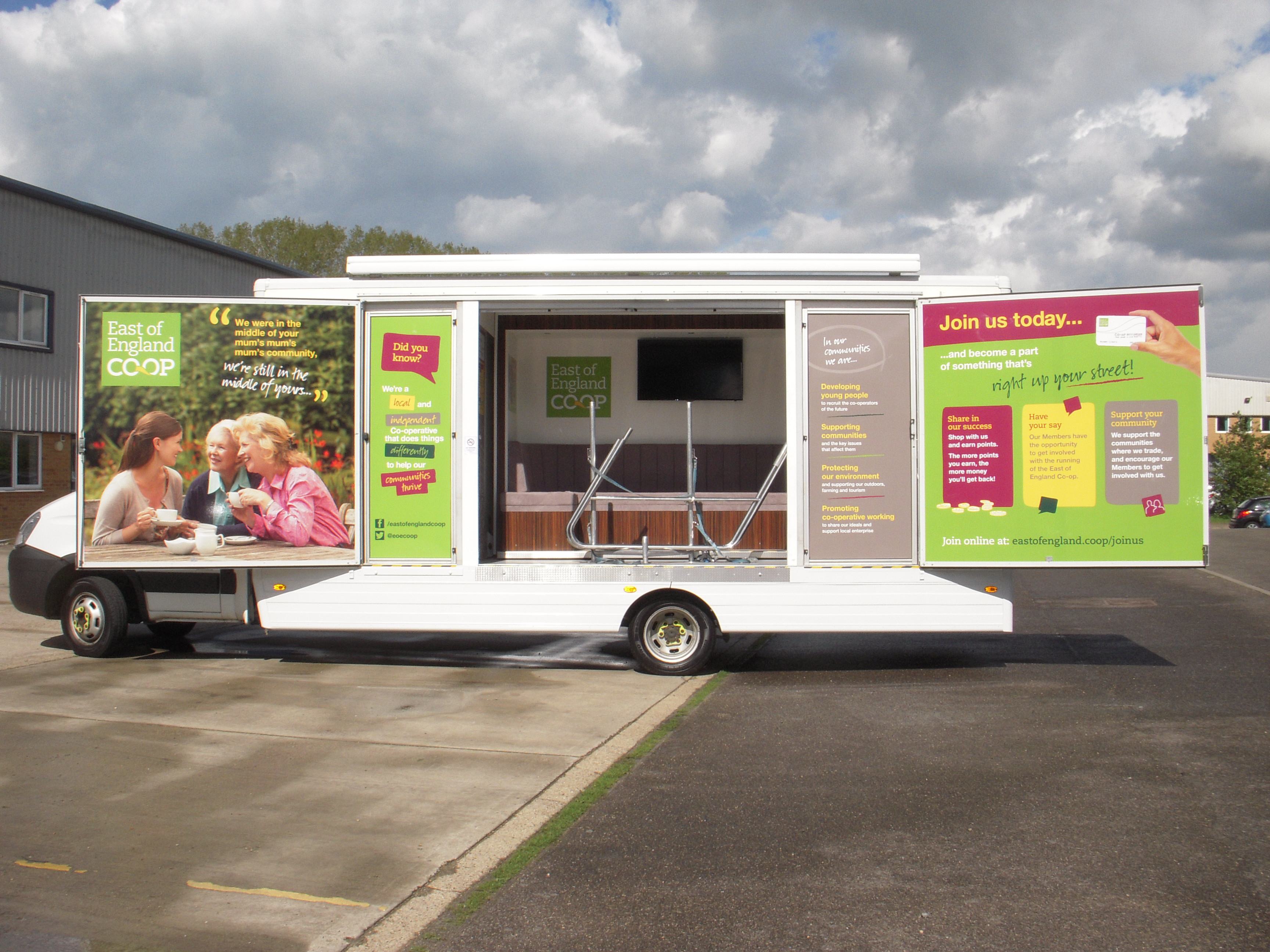 DISPLAY STANDS IN EAST ANGLIA