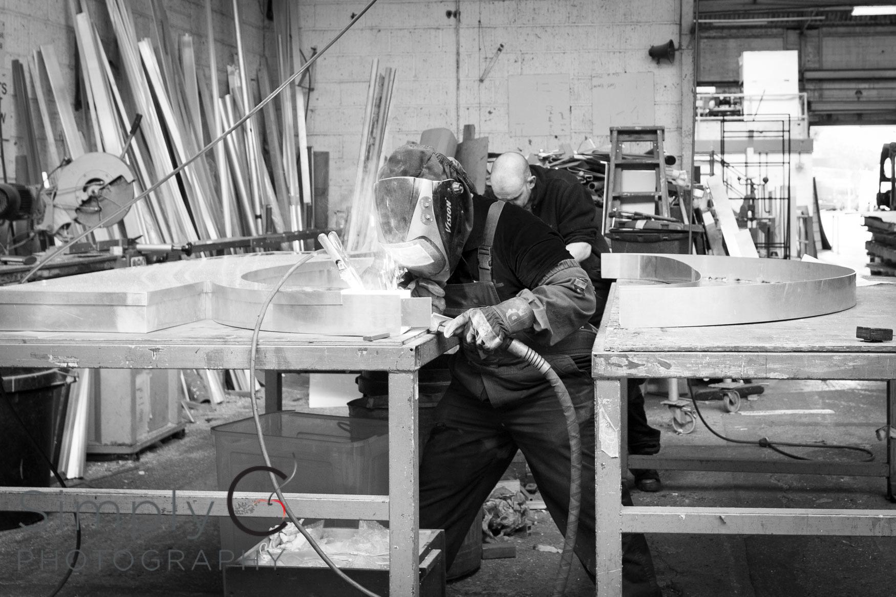 Metal fabrication and painting